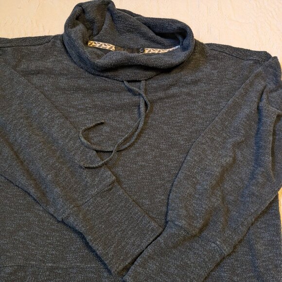 Prana Frieda Pullover with Cowl Neck and Kangaroo Pocket Size Large - Picture 3 of 9